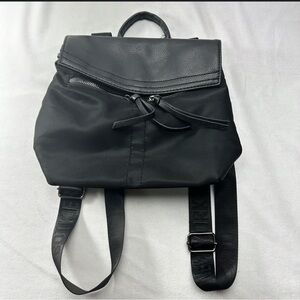 Botkier Trigger Mini Nylon Backpack  Black